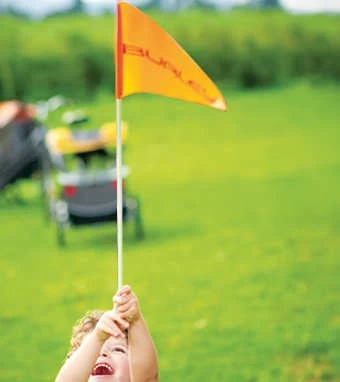 Burley Sicherheitsflagge Für Kinderanhänger 4 Burley Sicherheitsflagge Für Kinderanhänger – Bild 2