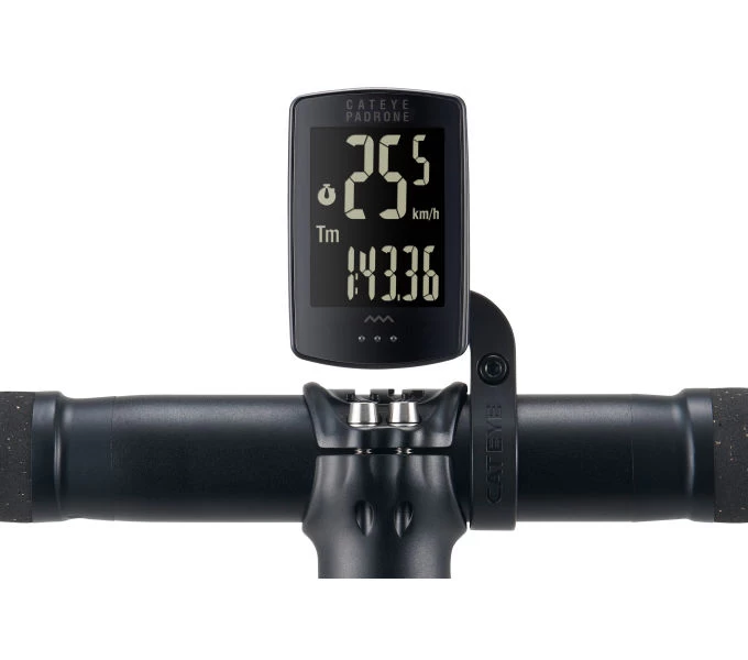 Cat Eye Fahrradcomputer Padrone Out-Front 3 Cat Eye Fahrradcomputer Padrone Out-Front