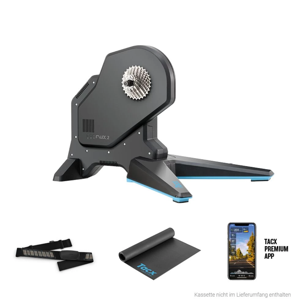 Garmin Tacx Flux 2 Smart Indoor-Training Bundle 3 Garmin Tacx Flux 2 Smart Indoor-Training Bundle
