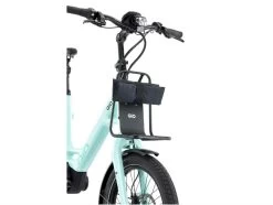 QiO Front-Shoppingtasche "LISA" Schwarz -Fahrrad Verkauf g10af9