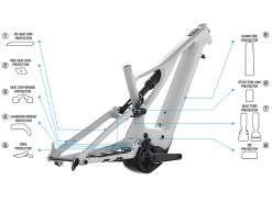 Specialized Protector Kit Frame Sticker MSC LEVO MYLAR PROTECTOR KIT