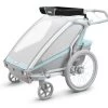 Gepäckträger Für Thule Chariot Kinderanhänger 2017 -Fahrrad Verkauf thule chariot gepaecktraeger kinderanhaenger zweisit