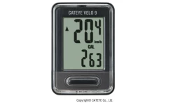 Cat Eye Fahradcomputer Velo 9