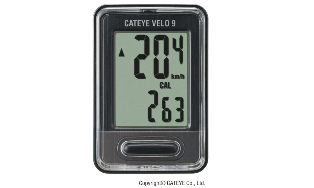 Cat Eye Fahradcomputer Velo 9 3 Cat Eye Fahradcomputer Velo 9